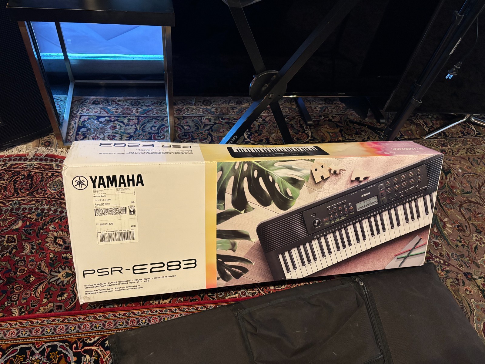 Yamaha PSR E 283 61-Key Portable Keyboard 